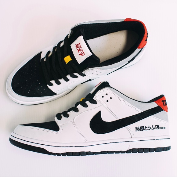 no-brainer* x Nike Dunk Low AE86 Grey Black Purple â KD10SALE